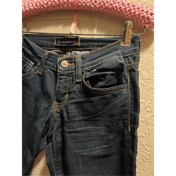 Flying Monkey Skinny Jeans Woman’s Size 24 - Picture 4 of 15